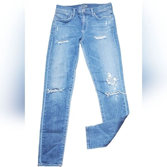 Agolde Distressed Sophie Jeans - Picture 1 of 8